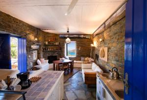 Stone house with a magical view