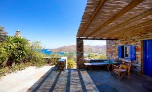 Stone house with a magical view Kea Greece