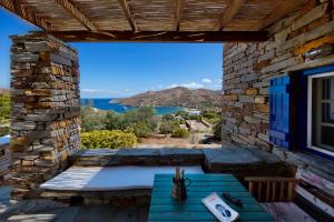 Stone house with a magical view Kea Greece