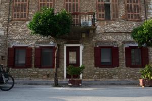 Traditional house of 1898 in the heart of old town of Nafplio Argolida Greece