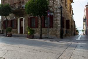 Traditional house of 1898 in the heart of old town of Nafplio Argolida Greece