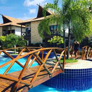 Bangalô com área de lazer estilo resort