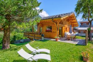 Pension Grand Chalet neuf vallée Chamonix 10 personnes Les Houches Frankreich