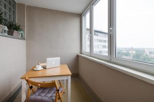Sunny 1 room apartment with the view over Cracow