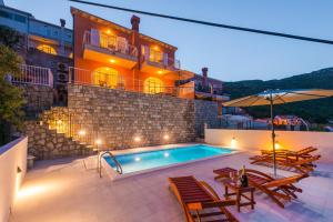 4 stern ferienhaus Villa Belvedere Zaton Kroatien