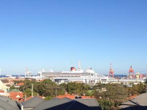 Studio 204 with harbour, ocean and sunset views from the balcony