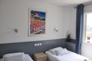 Hotels Hotel Cote Basque : Chambre Lits Jumeaux