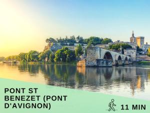Appartements ★ LE PETIT AVIGNONNAIS ★ COUNTRYSIDE ★ INTRAMUROS ★ CENTER ★ : photos des chambres