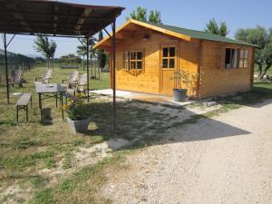 Sejours a la ferme La Grange de Campaulise - Camping a la ferme - Hebergements - Mont Ventoux : Chalet