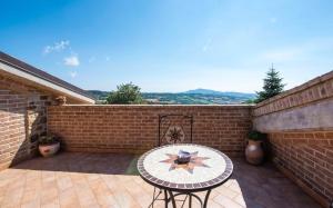Dreibettzimmer mit Terrasse