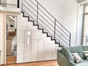 Appartements Homelivia, Appart FRIDA, mezzanine, deco raffinee et balcon : photos des chambres