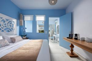 Junior Suite Beach Front With Private Pool room in Mythos Palace Resort & Spa