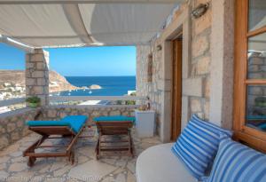 Theologos Houses Patmos Greece