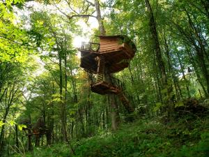 Sejours a la campagne L'Arbre a Cabane : Chambre Double - Vue sur Jardin