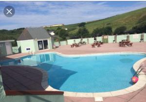 Take me to the beach at J&S caravan holidays Newquay Bay resort