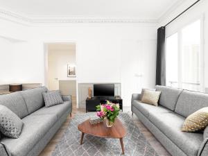 Appartements LivinParis - Luxury 4 Bedrooms Opera I : photos des chambres