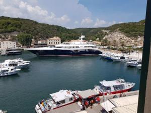 Appartements Superbe T3 sur la Marina de Bonifacio : photos des chambres