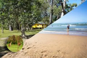 Yellow Cottage - bush and beach - Ubobo