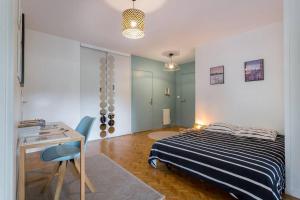 Appartements Appartement Lyon Centre Confluence 100 m2 Parking Terrasses : photos des chambres