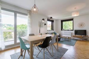 Appartements Appartement Lyon Centre Confluence 100 m2 Parking Terrasses : photos des chambres