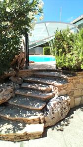 Maisons de vacances villa provencal avec piscine a vias de 10 personnes : photos des chambres