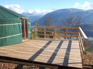 Tentes de luxe Domaine du Rocher St-Loup : photos des chambres