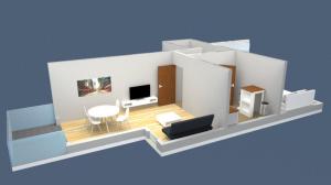 Modern Downtown Apartment (with Garage)