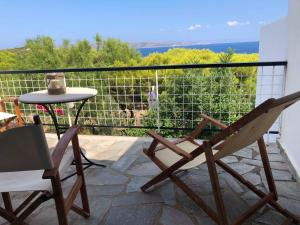 Sea-view maisonette at Sounio
