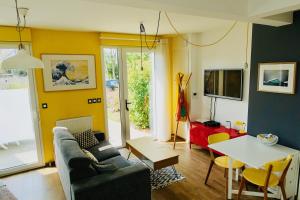 Duplex Hermine Cosy, jardin sud & parking