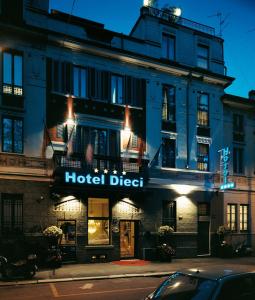 Hotel Dieci hotel, 
Milan, Italy.
The photo picture quality can be
variable. We apologize if the
quality is of an unacceptable
level.