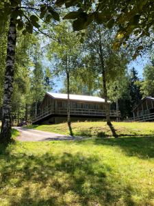 Chalet de charme, le "Caribou Lodge", Eifel belge