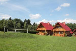 Ferienhaus Całoroczne Domki Nad Zatoką Polańczyk Polen