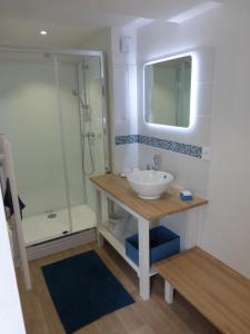 B&B / Chambres d'hotes La Charretterie : Chambre Double avec Salle de Bains Privative Séparée