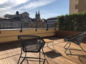 Hotels Hotel Saint-Julien : Chambre Double avec Terrasse