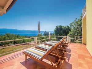 3 csillagos vendégház Holiday Home with Sea View Vrbnik Horvátország