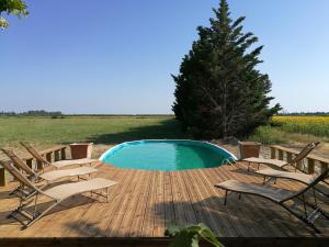 Maisons de vacances Mas des Prepresses - la Maison des vendangeurs : photos des chambres