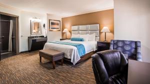 King Suite with Roll-in Shower - Mobility Access room in Best Western Webster/NASA