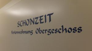 Ferienwohnung "Schonzeit"
