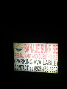 Banaue Sunrise Guest House