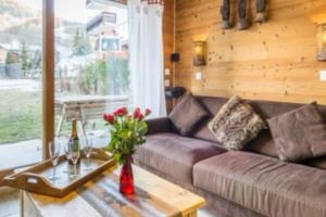 Appartements Chalet Les Gentianes : photos des chambres