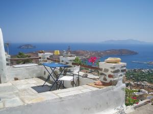 Traditional stone house with breathtaking view Seriphos Greece