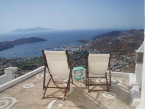 Traditional stone house with breathtaking view Seriphos Greece