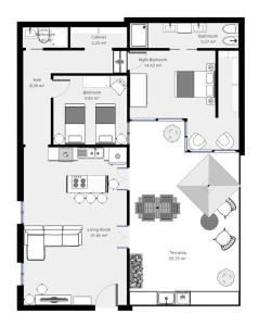 DeCharme apartment with terrace in Monti