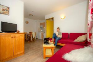 Appart'hotels Residence Capfun Couleurs Soleil, Oz en Oisans : photos des chambres