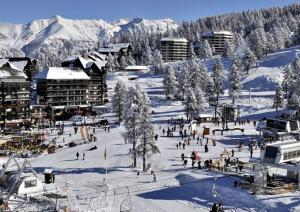 Appart 4 p pied des pistes Risoul 1850