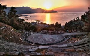 Sunsets in Thassos 2 Thassos Greece