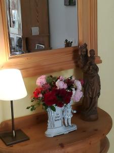 Pension Waldklause, Doppelzimmer mit Balkon, Dusche, WC