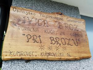 Kuća za odmor Pri Brozu
