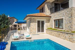 5 stern ferienhaus Villa Lurda Linardici Krk Linardići Kroatien