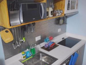 Rustic Industrial theme in front of Trinoma